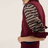 Amaranth Red Washed Poplin Vest