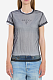 Double-layer jersey T-shirt