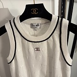 Knitted Vest with Logo