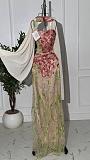 Luxury Sequin Evening Dress(orange)