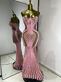 Blush Siren Illusion Gown