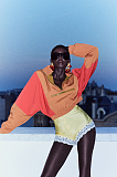CASSANDRE Cropped Windbreaker in Nylon Faille