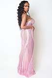 Blush Siren Illusion Gown