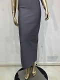 Strapless Bow Bandage Maxi Dress