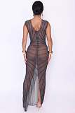 Sparkly Rhinestone Mesh Bodycon Dress