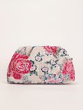 Vacation Style Embroidered Flower Fabric Women's Pillow Bag