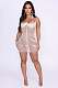 Form-fitting Mesh Dress