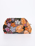Vacation Style Embroidered Flower Fabric Women's Pillow Bag