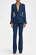 Pearl-Embellished Blazer Suit