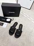 Black Mesh Mules