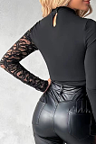 Cut-out Lace Top