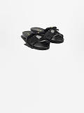 Black Mesh Mules