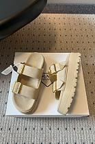 Sand Suede Slippers