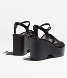 Mesh & Glass Beads Sandals