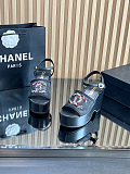Mesh & Glass Beads Sandals