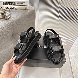 Slingback Sandals with Logo