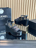 Mesh & Glass Beads Sandals