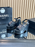 Mesh & Glass Beads Sandals