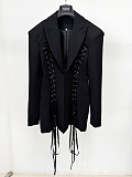 Lace-up Blazer