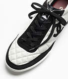 Calfskin & Suede Kidskin Sneakers