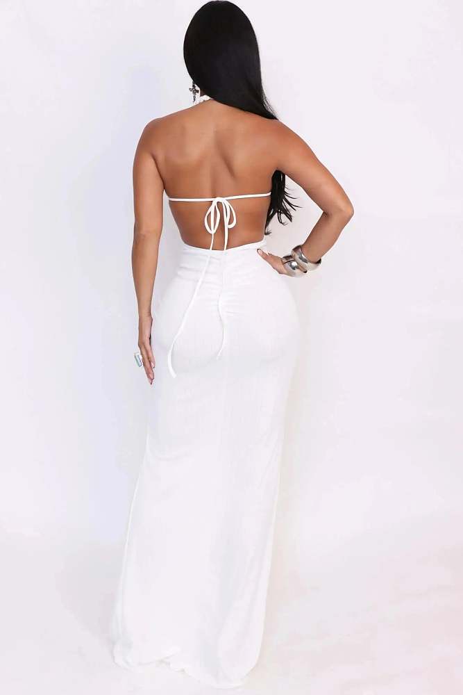 Cut-out Maxi Dress
