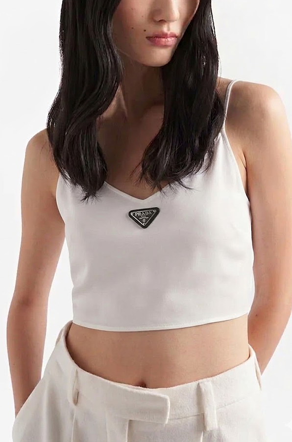 Triangle Cropped Top