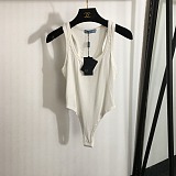 High Cut Rib Tank Bodysuit