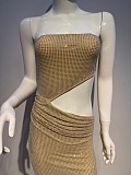 Strapless Diamante Maxi Dress