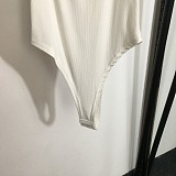 High Cut Rib Tank Bodysuit
