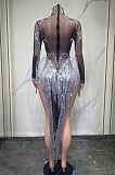 Fringes See-through Party Dress