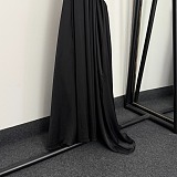 Plunge Halter Maxi Dress