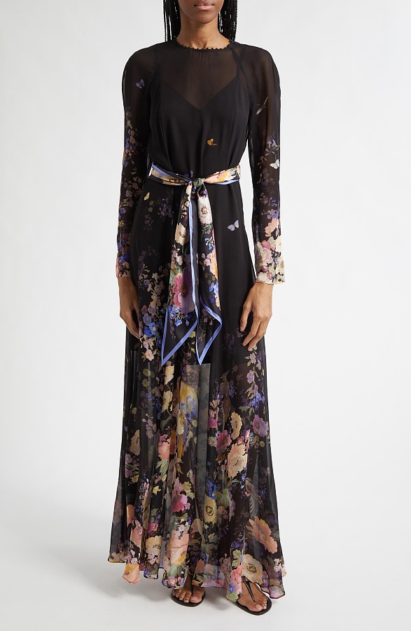 Luna Long Sleeve Maxi Dress