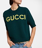 Logo Wool Top