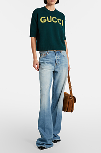 Logo Wool Top