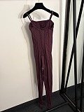 Corset-detail Jumpsuit