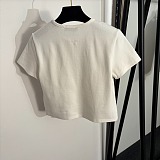 Half Zipper Cropped Top