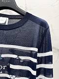 Navy/White Striped Dioriviera Sweater