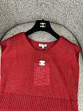 Off-shoulder Knit Vest Top