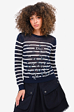 Navy/White Striped Dioriviera Sweater