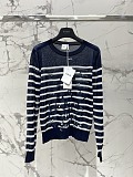 Navy/White Striped Dioriviera Sweater