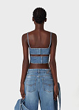 Denim Bow Set