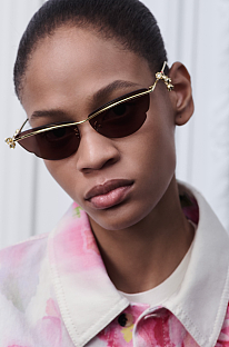 Dior Lily B1U Brown Butterfly Sunglasses