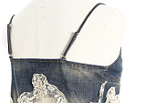 Patchwork Lace Tank Top & Shorts