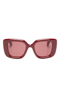 Logo Rectangle-frame Sunglasses