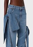 Denim Bow Set