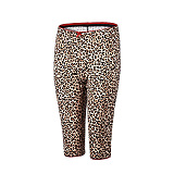 Leopard Knee-length Shorts