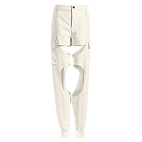 Cut-out Pants