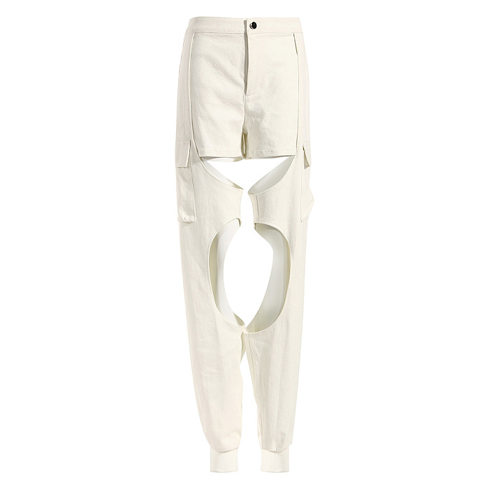 Cut-out Pants