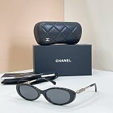CHANEL  Oval Sunglasses