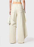 Denim Bow Set(Apricot)